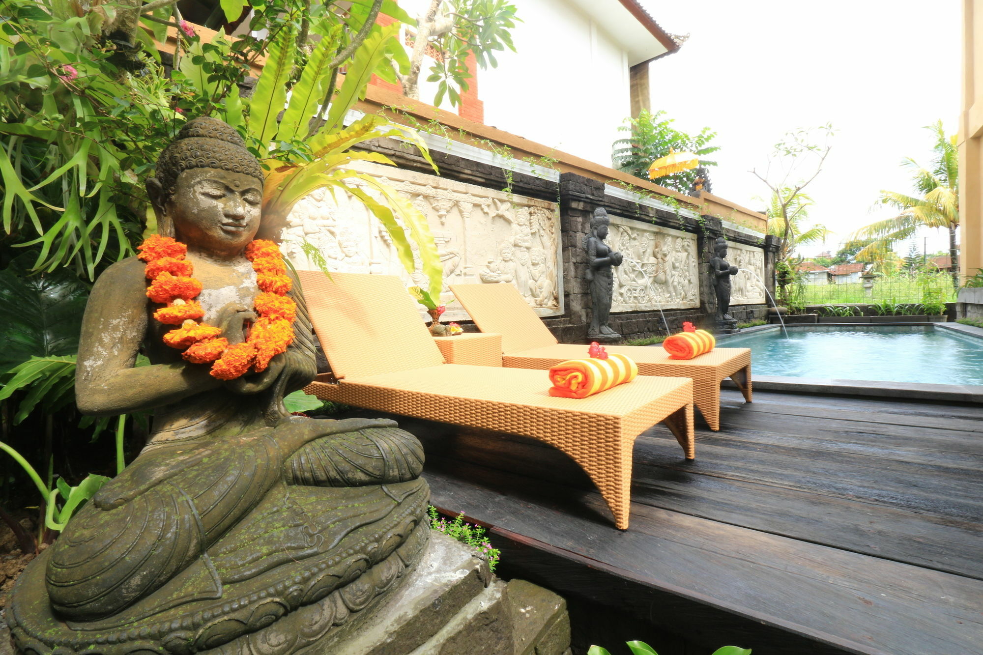 Frangipani Bungalow Ubud Exterior foto