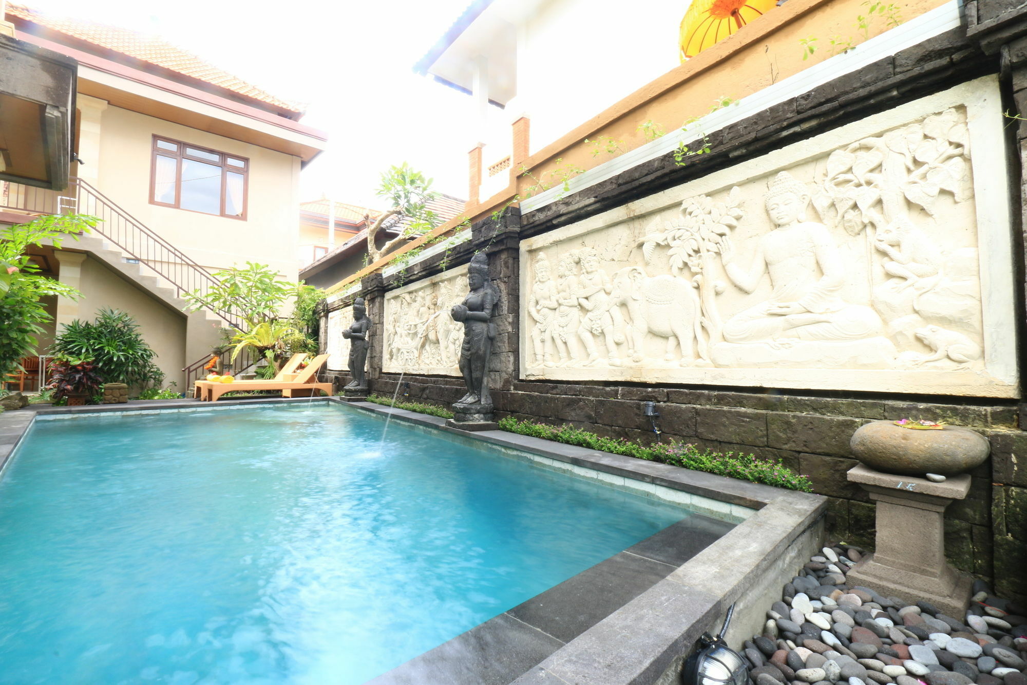 Frangipani Bungalow Ubud Exterior foto
