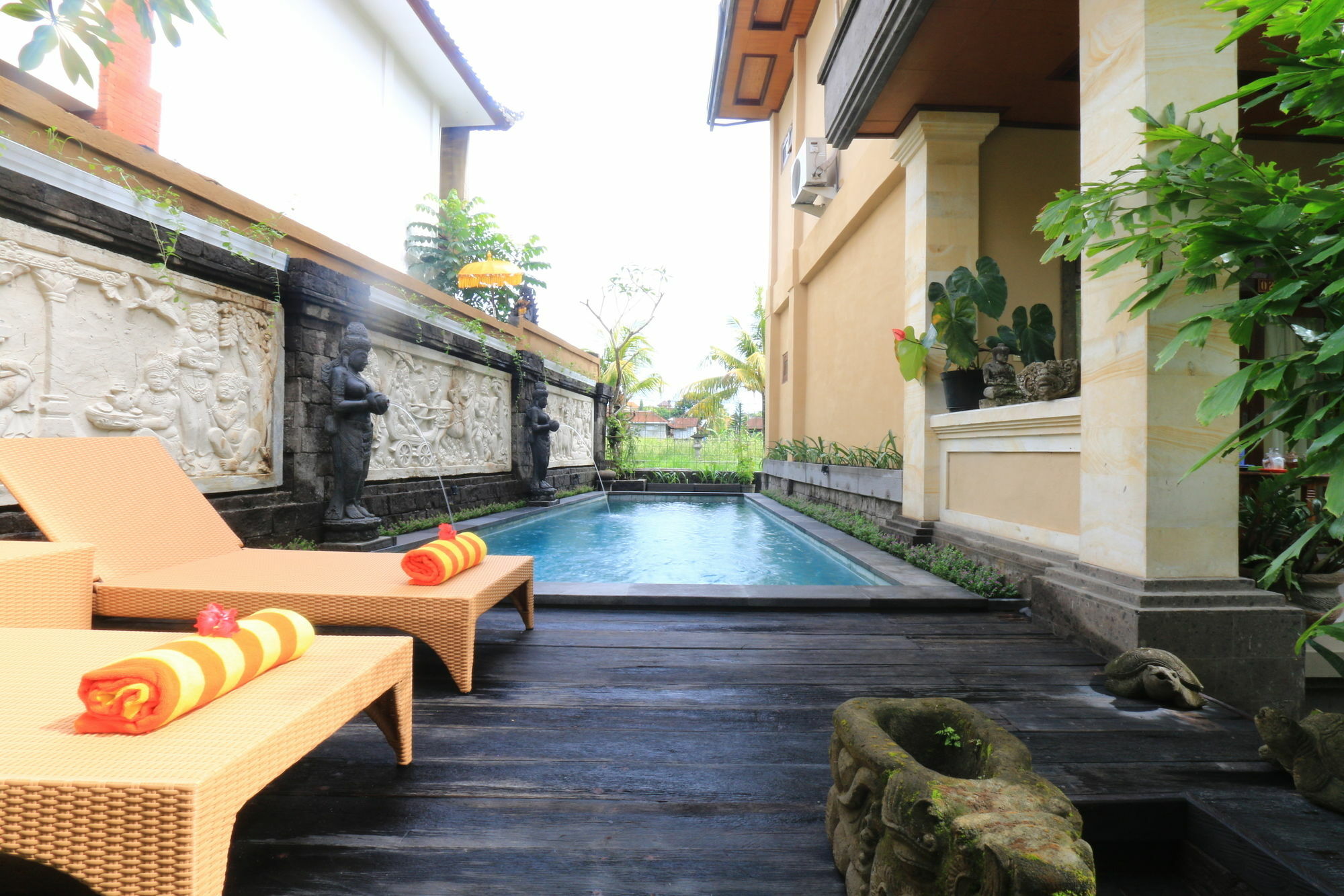 Frangipani Bungalow Ubud Exterior foto